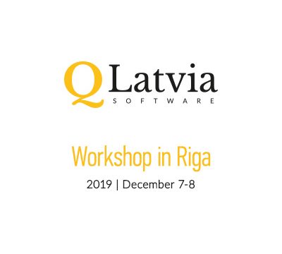 The workshop at the University of Latvia